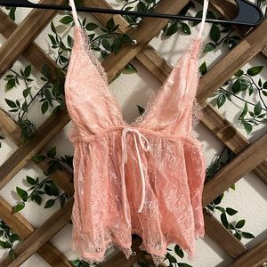 Xs Victoria’s Secret pajama top. Never worn with tag! Super cute